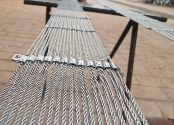 Rete in Acciaio Inox 2mm per Recinzioni Zoo 304/316
