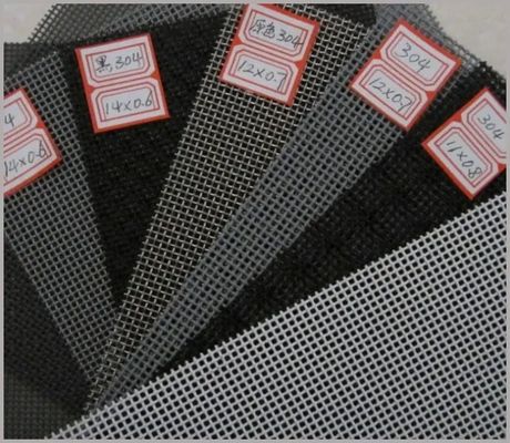 Stainless Steel 14 mesh Metal Mesh Screen di sicurezza per finestre