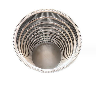 Filtro a rete a cuneo in acciaio inossidabile 304/316 resistente agli alcali