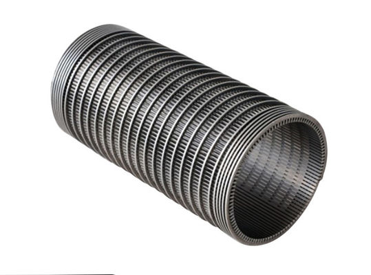 0.25mm schermi di filo a cuneo cilindri a setaccio per petrolio