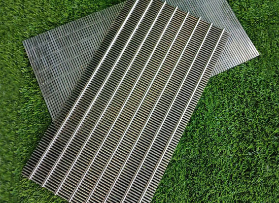 Filtro di olio Amido Zucchero Johnson Wedge Wire Slot Bend Curve Screen