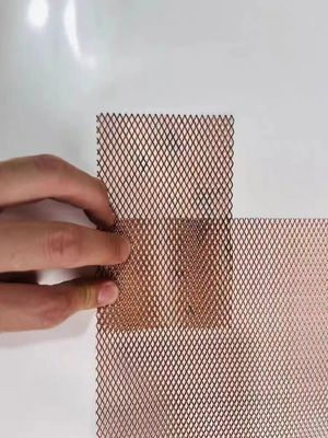 Anti-corrosione ottone / Cooper Maglia metallica espansa per schermatura elettromagnetica