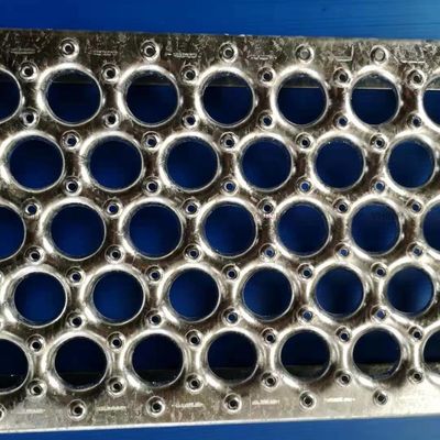 Diamante buco presa Strut di sicurezza Griglia di piastra di alluminio 300-600mm