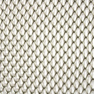 Cornice di maglia decorativa di alluminio leggera per uso architettonico