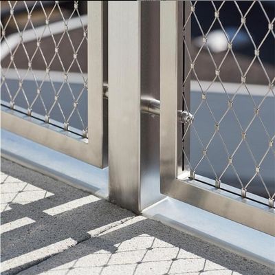 Griglia di corda in acciaio inossidabile SS304/316 per zoo e balaustrade