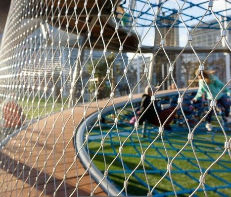 Leggerezza Alta resistenza 304 316 Acciaio inossidabile rete di filo di corda per recinzione zoo