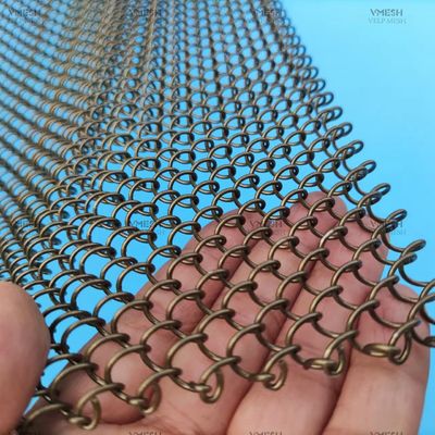 Cintura di legame a catena di divisori di spazio metallici