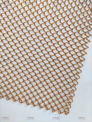 1.2mm Spessore Chain Link Decorative Curtain Architectural Wire Mesh