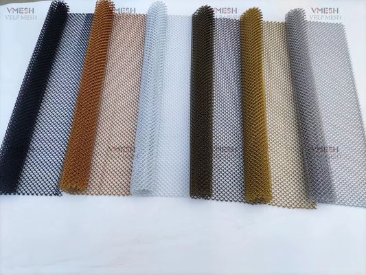 Tende a maglia in alluminio per divisori spaziali