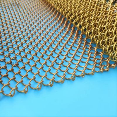 Filtro di alluminio architettonica metallo tende di bobina di metallo tende per divisore di stanza