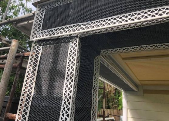 3.4lbs G30 G60 Zinc Stucco Wire Mesh Galvanizzato Lath metallo espanso