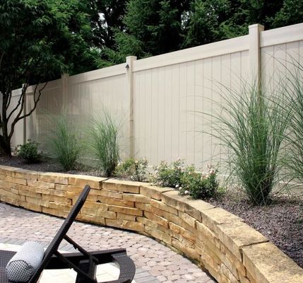Privacy Vinyl Fence Plastico Pannello Giardino Acqueproof Pvc Recinzione Per Piscina