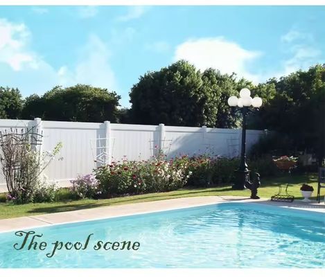 Fence di PVC per chiusura privata Fence di PVC per chiusura privata