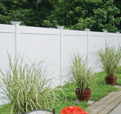 Facile installazione PVC Full Privacy Vinyl Yard Fence Panel