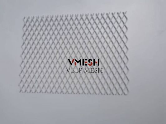 Disegno di facciata architettonica rivestimento PVDF Decorative Aluminum Expanded Mesh