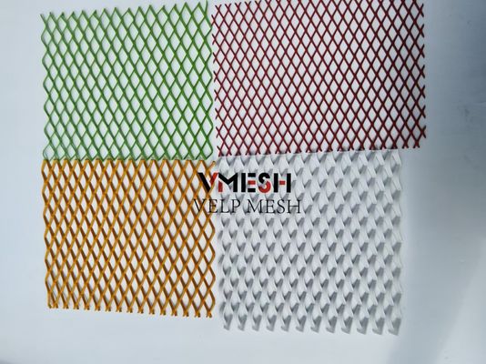 PVDF Aluminium Facade Mesh Costruire Metallo Placca espansa rivestimento esterno