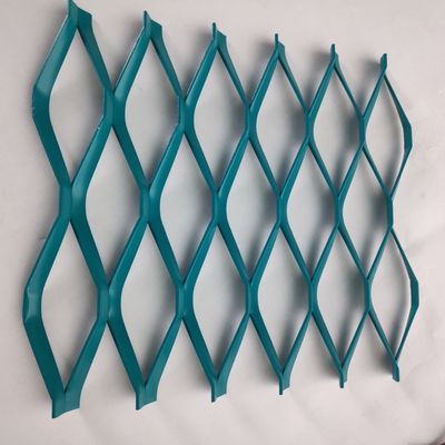 2 mm Placa di alluminio esteso rivestimento Decorative Mesh Metal Screen