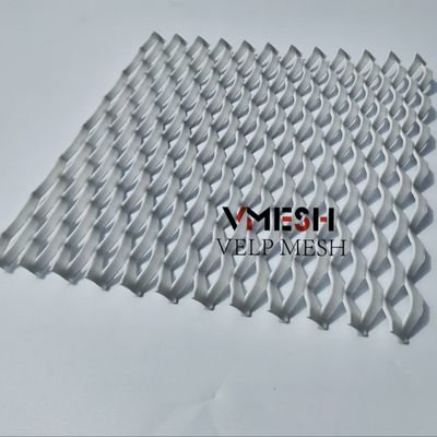 Macchia di acciaio a piccolo buco in forma di diamante Decorativa facciata edilizia