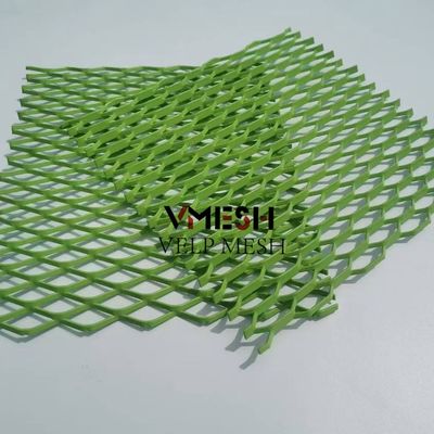Macchia di acciaio a piccolo buco in forma di diamante Decorativa facciata edilizia