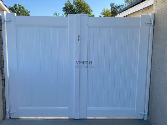 Facile da assemblare Anti-ultravioletto Bianco Pvc Privacy Recinzione Vinyl Casa Recinzione
