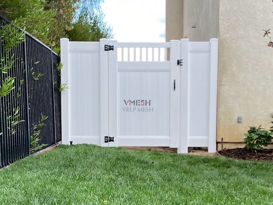 Fence Pvc da 6*8 piedi per la protezione della privacy colore bianco
