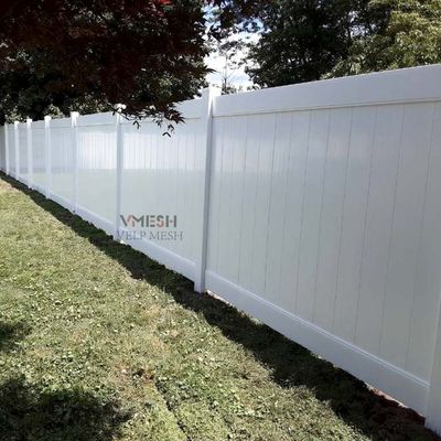 Fence in PVC ad alta resistenza da 6 piedi priva di manutenzione