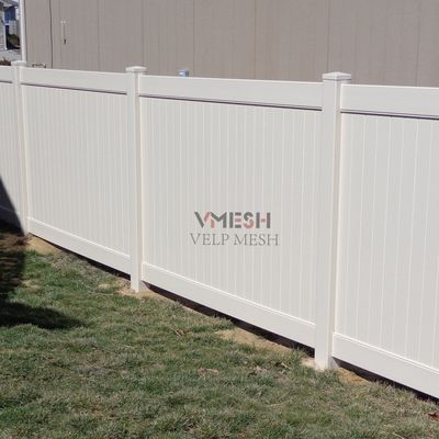 Acque resistenti 6 * 8ft Vinyl Privacy Fence Pannelli Eco Friendly
