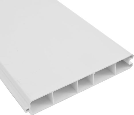 Recinzione Privacy in PVC Bianco Resistente alle Intemperie 6H x 8L per Casa e Giardino