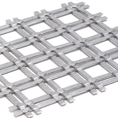 Griglia in acciaio inossidabile Griglia di filo tessuto architettonico per rivestimento di facciata