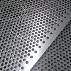 1.2 mm di spessore di alluminio galvanizzato acciaio perforata maglia per sistemi di drenaggio