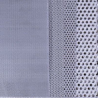 1.2 mm di spessore di alluminio galvanizzato acciaio perforata maglia per sistemi di drenaggio