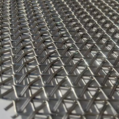 Pannello di maglia di acciaio inossidabile su misura per decorazioni architettoniche