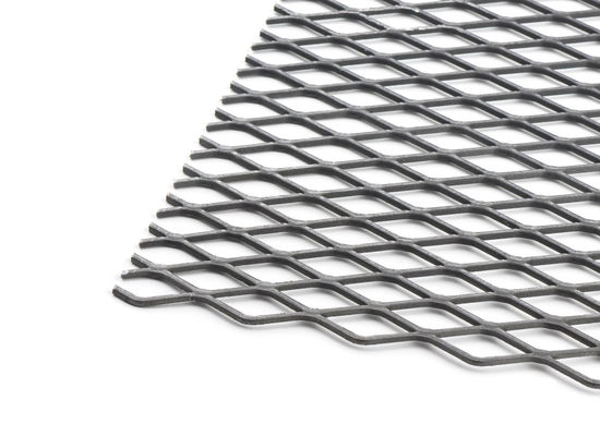 4 mm 5 mm Acciaio al carbonio Maglia di metallo estesa Piastra di acciaio rete per piattaforma di passerella