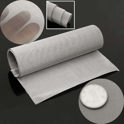 Acciaio inossidabile tessuto di maglia di filo piatto per schermo filtro dell'aria