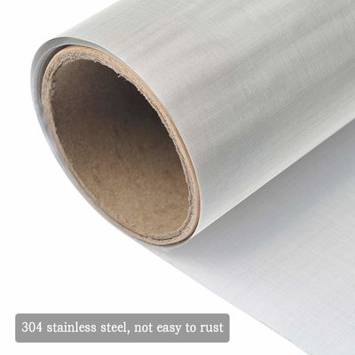 Acciaio inossidabile 304 / 316 Tessuto a maglia fine 100 Maglia per filtraggio