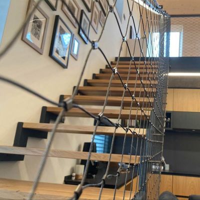 Rete di sicurezza antiruggine leggera in acciaio inossidabile con forma a losanga