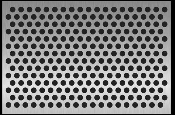 Pannelli perforati in alluminio rivestiti in PVDF per facciate architettoniche
