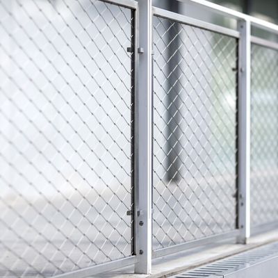 Griglia di sicurezza in acciaio inossidabile per ponte zoologico