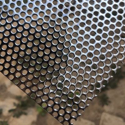 Acciaio inossidabile micro foglio perforato buco rotondo filtro perforato maglia