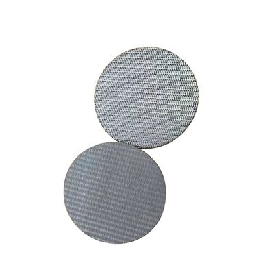 Disco filtro a maglia sinterizzata in acciaio inossidabile 304