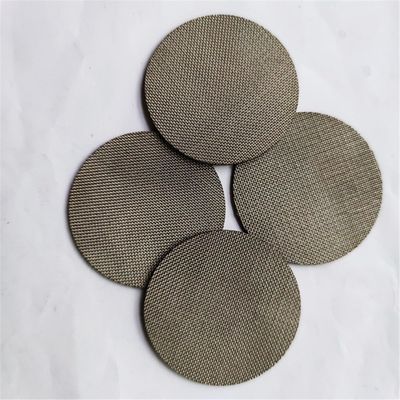 Acid resistent Multilayer 316L Stainless Steel Sintered Filter Mesh