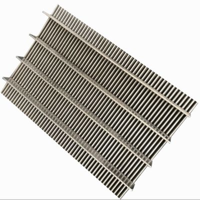 pannello di filtraggio per schermo a cuneo in acciaio inossidabile