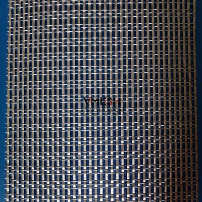 Moderno ufficio spazi decorativi rivestimento della parete in acciaio inossidabile pannello a maglia di filo incrinato