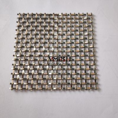 1mm-4mm tessuto in acciaio inossidabile rete di filo per l'architettura decorativa metallo personalizzato