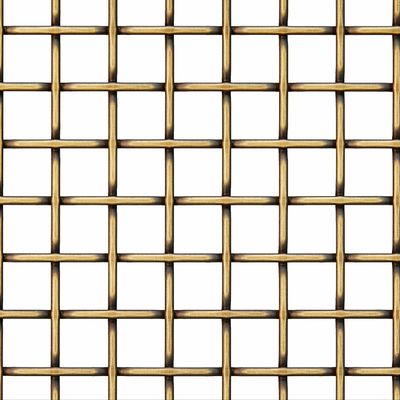 Acciaio inossidabile Crimped Woven Wire Mesh per decorazione alberghiera