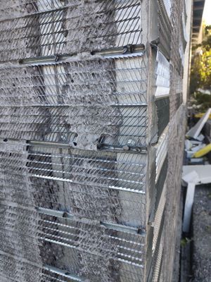 Materiali da costruzione Rete metallica Sistema di casseforme strutturali permanenti