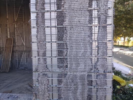 Rete per casseforme per colata di cemento in lamiera stirata zincata di dimensioni personalizzate