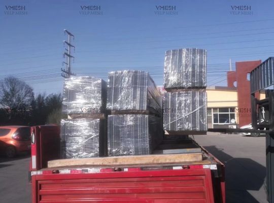 Armatura per calcestruzzo per casseforme in lamiera grecata in acciaio zincato con spessore 0,3 mm/0,35 mm/0,4 mm/0,5 mm, lunghezza 2 m/2,5 m e larghezza 0,45 m