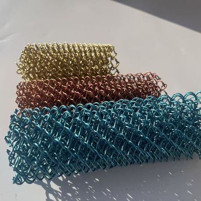 Sistemi decorativi in ​​rete metallica tessuta con filo di alluminio per tende antipioggia