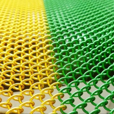 Maglia per tende a maglie decorative architettoniche di design d'interni utilizzata per uffici/hotel